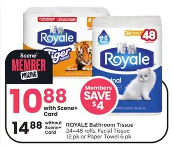Sobeys ROYALE Bathroom Tissue offer
