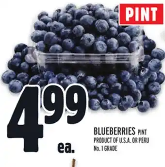 Metro BLUEBERRIES offer