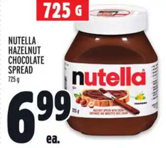 Metro NUTELLA HAZELNUT CHOCOLATE SPREAD offer
