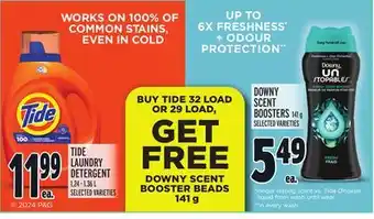 Metro TIDE LAUNDRY DETERGENT offer