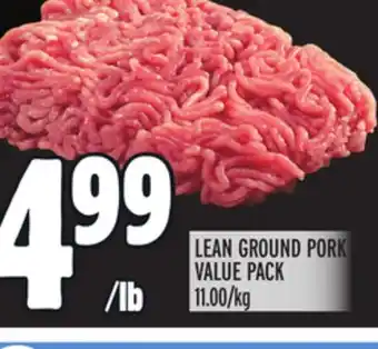 Metro LEAN GROUND PORK offer