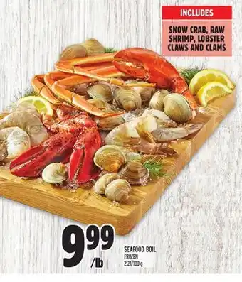 Metro SEAFOOD BOIL offer