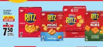 Metro RITZ CRACKERS offer
