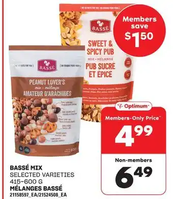 Independent Grocer BASSÉ MIX, 415-600 G offer