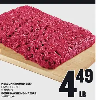 Independent Grocer MEDIUM GROUND BEEF offer