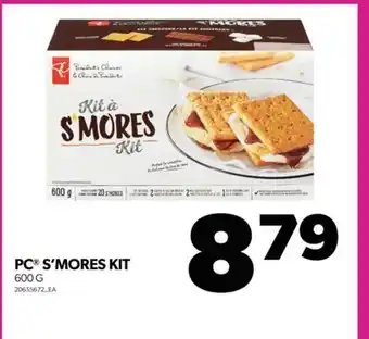 Real Canadian Superstore PC S'MORES KIT, 600 G offer