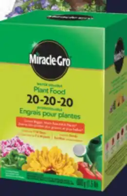 Real Canadian Superstore MIRACLE GRO ALL PURPOSE PLANT FOOD 20-20-20, 680 G offer