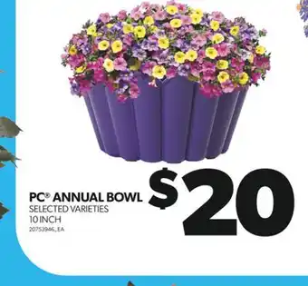 Real Canadian Superstore PC ANNUAL BOWL, 10 INCH offer