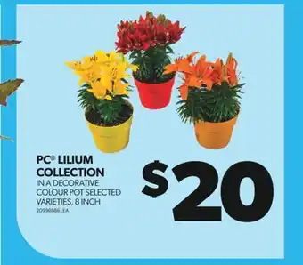 Real Canadian Superstore PC LILIUM COLLECTION, , 8 INCH offer