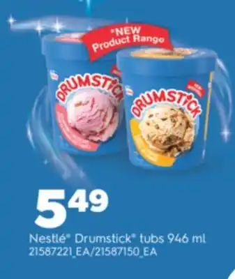 Real Canadian Superstore NESTLÉ DRUMSTICK TUBS, 946 ML offer