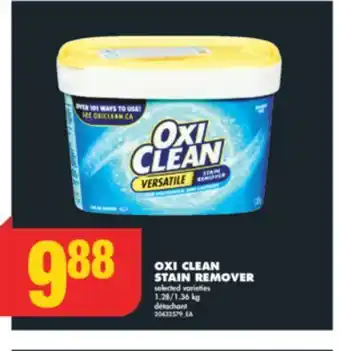 No Frills OXI CLEAN STAIN REMOVER, 1.28/1.36 kg offer