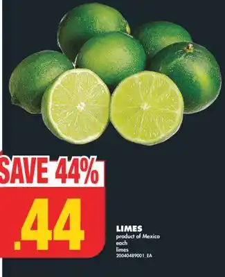 No Frills LIMES offer