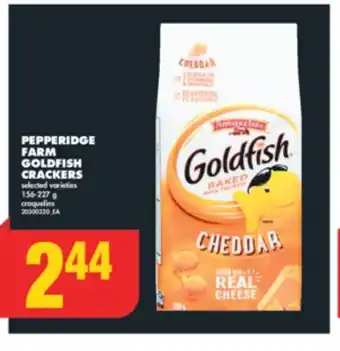 No Frills PEPPERIDGE FARM GOLDFISH CRACKERS, 156-227 g offer
