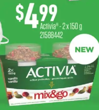 Fortinos ACTIVIA -2 x 150 G offer
