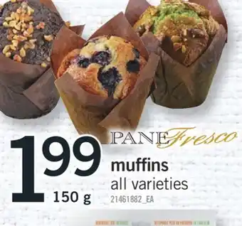 Fortinos MUFFINS, 150 G offer