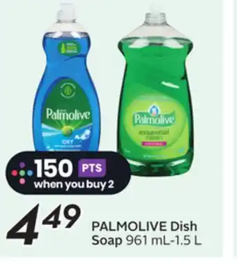 Sobeys PALMOLIVE Dish Soap offer