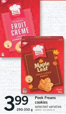 Fortinos PEEK FREANS COOKIES, 290-350 g offer