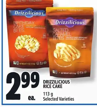 Metro DRIZZILICIOUS RICE CAKE offer