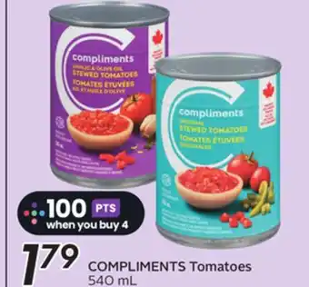 Sobeys COMPLIMENTS Tomatoes offer