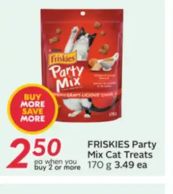 Sobeys FRISKIES Party Mix Cat Treats offer