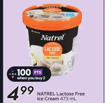 Sobeys NATREL Lactose Free Ice Cream offer