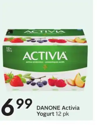 Sobeys DANONE Activia Yogurt offer