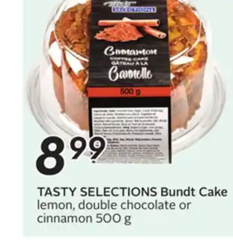 Sobeys TASTY SELECTIONS Bundt Cake offer