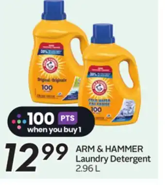 Sobeys ARM & HAMMER Laundry Detergent offer