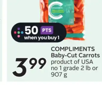 Sobeys COMPLIMENTS Baby-Cut Carrots offer