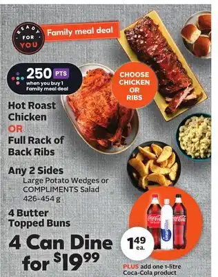 Sobeys 4 Can Dine offer