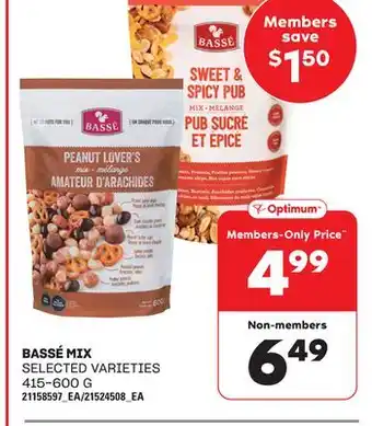 Loblaws BASSÉ MIX, 415-600 G offer
