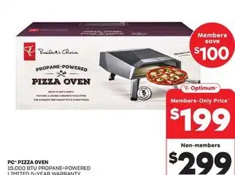 Loblaws PC PIZZA OVEN offer