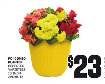 Loblaws PC COMBO PLANTER, 10 INCH offer