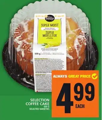 Food Basics SELECTION COFFEE CAKE offer