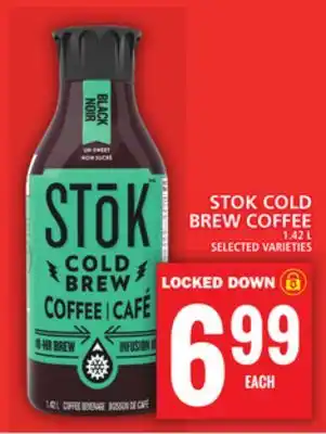 Food Basics STOK COLD BREW COFFEE offer