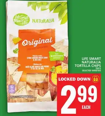 Food Basics LIFE SMART NATURALIA TORTILLA CHIPS offer