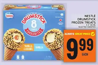 Food Basics NESTLÉ DRUMSTICK FROZEN TREATS offer