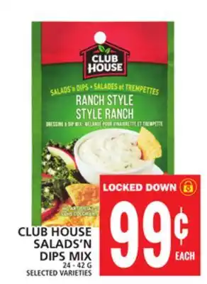 Food Basics CLUB HOUSE SALADS'N DIPS MIX offer