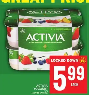 Food Basics ACTIVIA YOGOURT offer