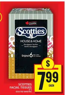 Food Basics SCOTTIES FACIAL TISSUES offer