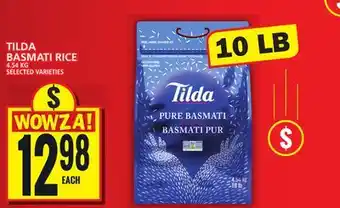 Food Basics TILDA BASMATI RICE offer
