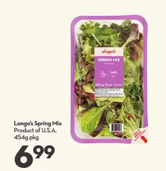 Longo's Longo's Spring Mix offer
