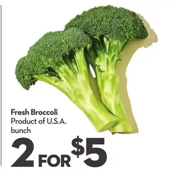 Longo's Fresh Broccoli offer