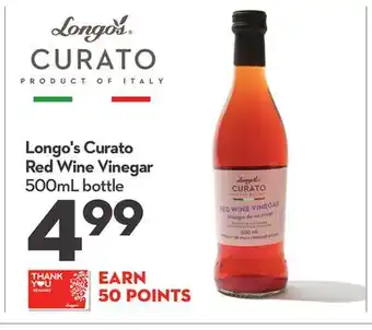 Longo's Longo's Curato Red Wine Vinegar offer