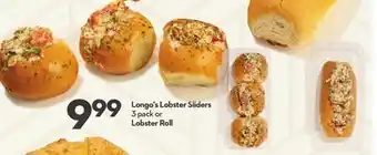 Longo's Longo's Lobster Sliders offer
