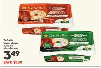 Longo's Tre Stelle Cream Cheese offer