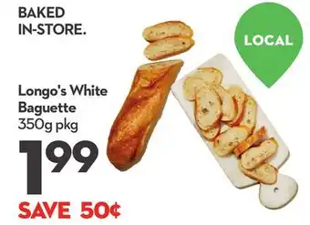 Longo's Longo's White Baguette offer