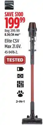 Canadian Tire Kenmore Elite csv Max offer