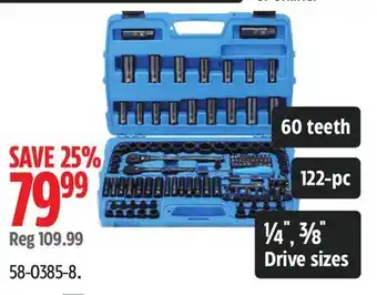 Canadian Tire Mastercraft General Use Socket Sets offer