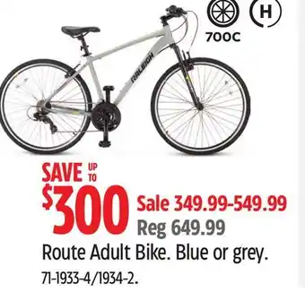 Canadian Tire Route Adult Bike offer